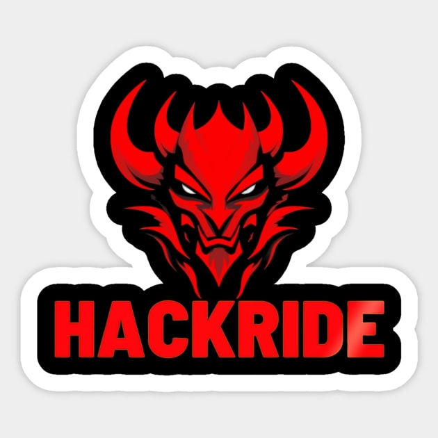 HACKRIDE THE DEMON Sticker by HACKRIDE